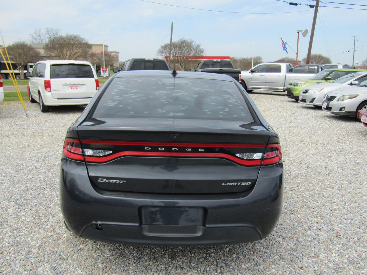 2013 Gray /Tan Dodge Dart (1C3CDFCA4DD) , Automatic transmission, located at 15016 S Hwy 231, Midland City, AL, 36350, (334) 983-3001, 31.306210, -85.495277 - Photo#6